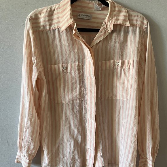 Liz Claiborne Collection 100% Silk Blouse - Picture 1 of 4